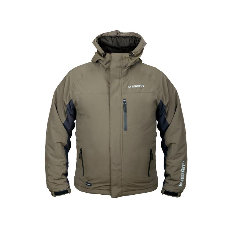 Shimano Rain Jacket Padded Green L