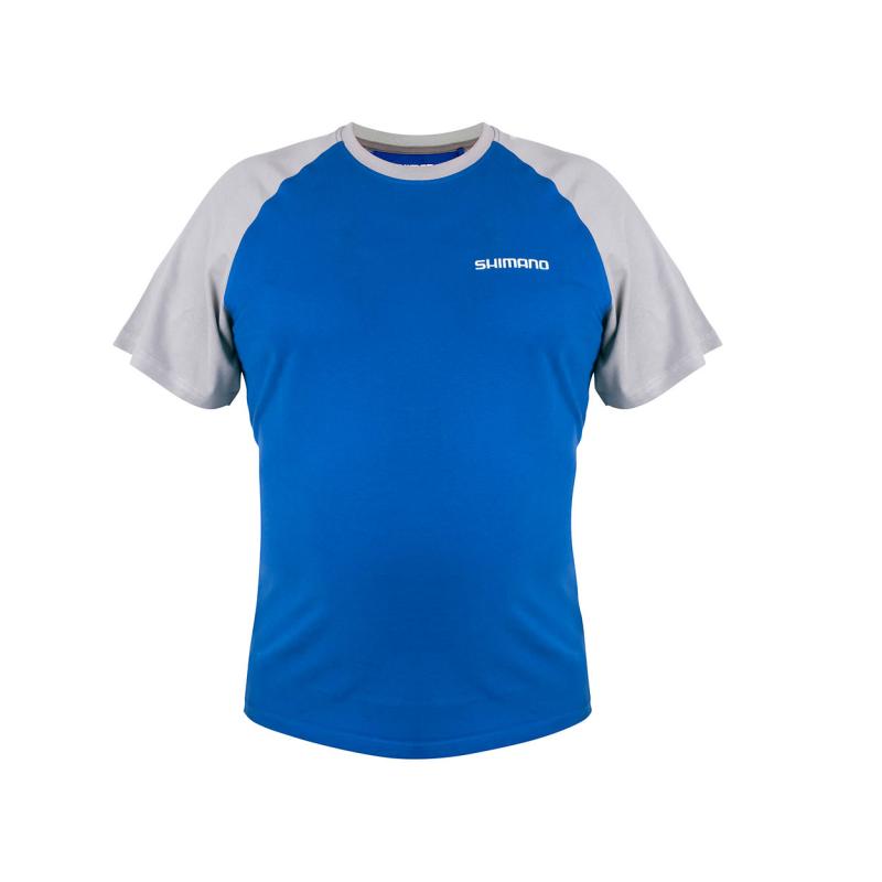 Shimano Short Sleeve T-Shirt Blue L