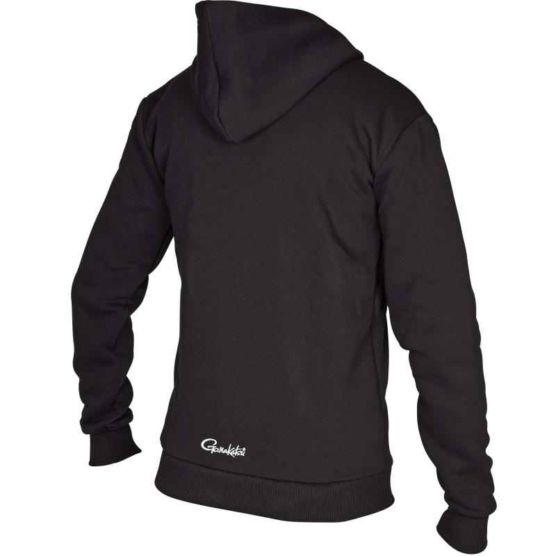 Gamakatsu Hoodie Classic Jp Zipped Black Xxxl