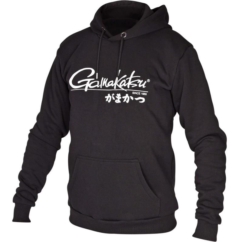 Gamakatsu Hoodie Classic Jp Lounger Black Xxl