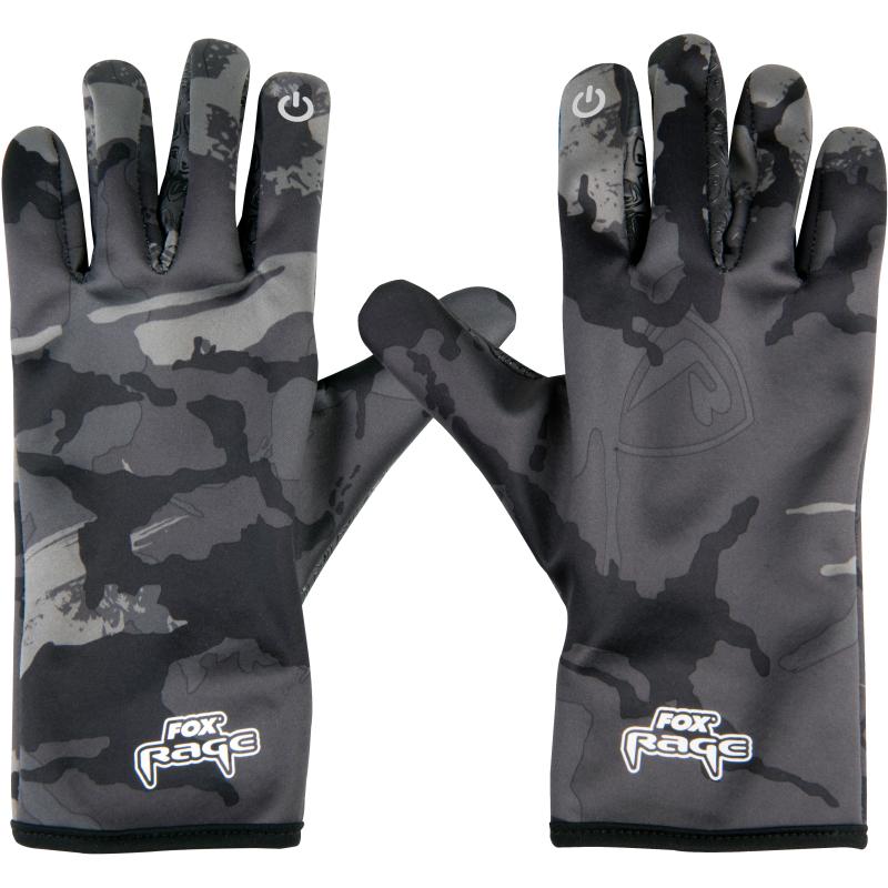 Fox Rage Thermal Camo Gloves L