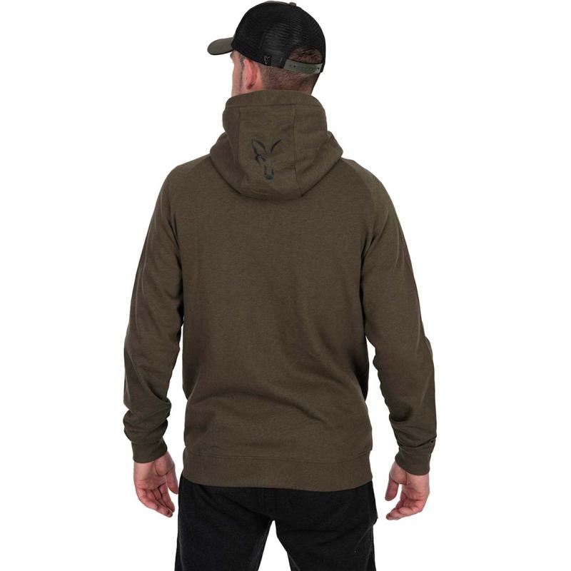 Fox Collection LW Hoody - Green / Black - S