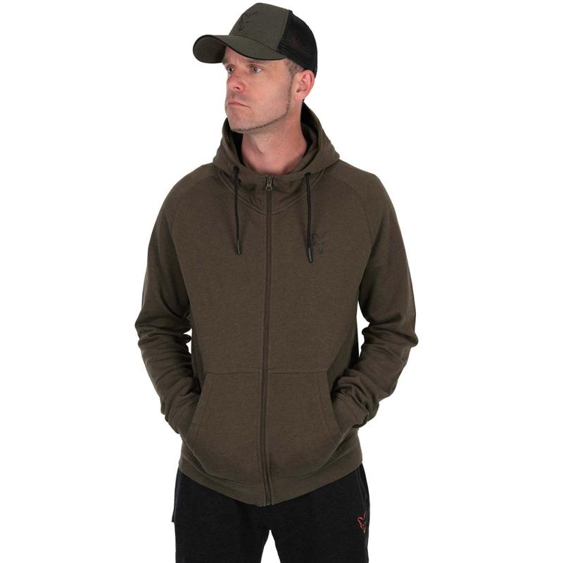 Fox Collection LW Hoody - Green / Black - M