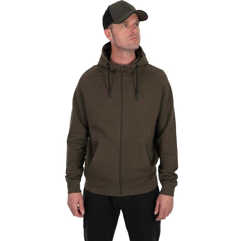 Fox Collection LW Hoody - Green / Black - 3XL