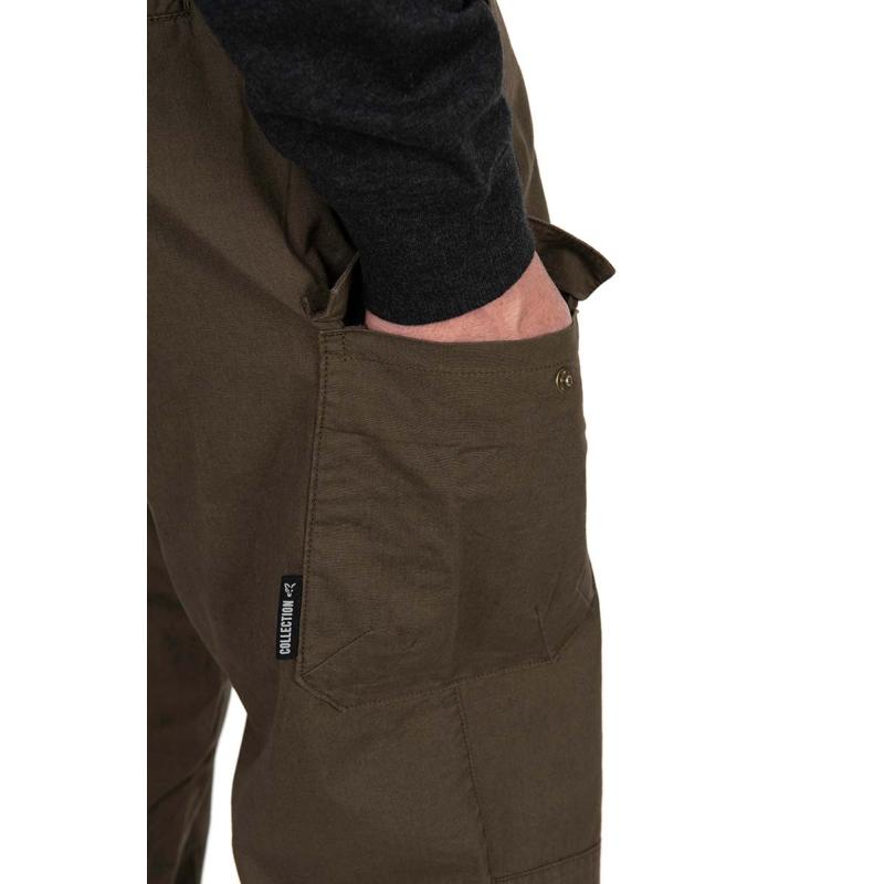 Fox Collection LW Cargo Trouser - Green / Black - M