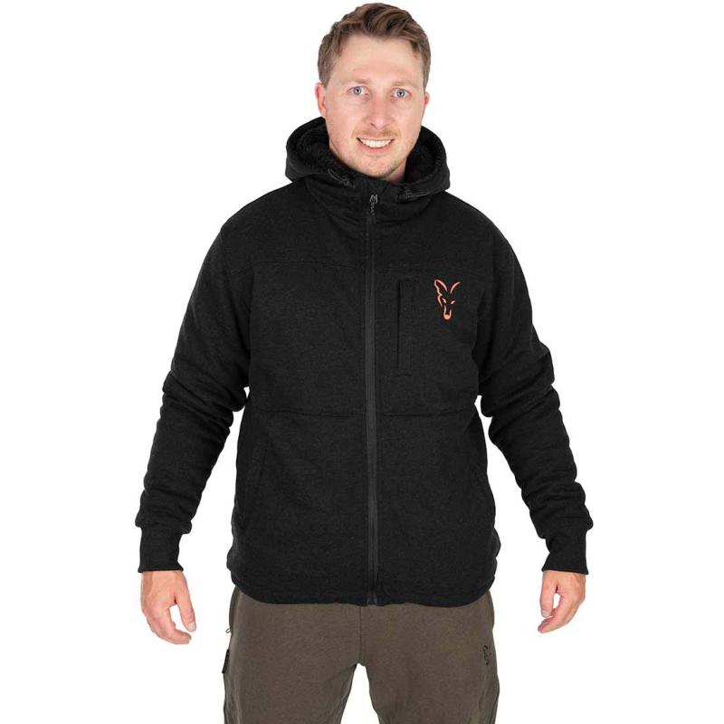 Fox Collection Sherpa Jkt Black / Orange S