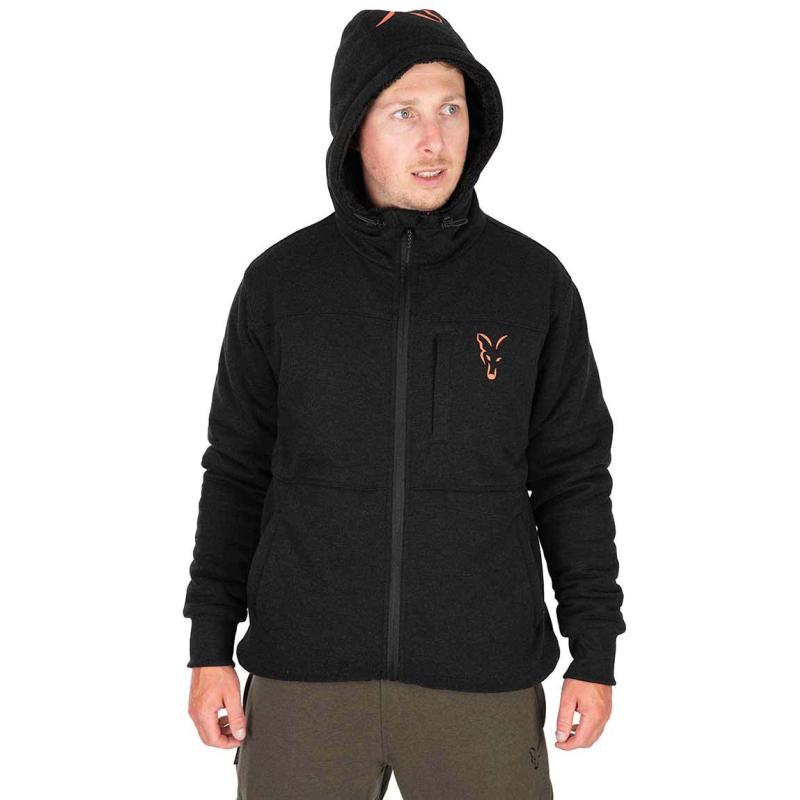 Fox Collection Sherpa Jkt Black / Orange LGE