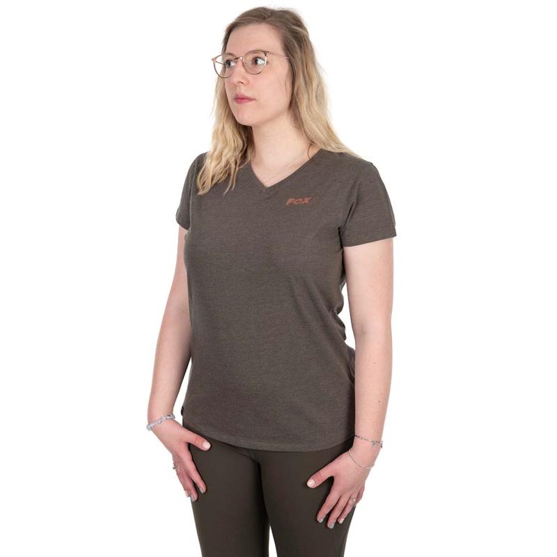 Fox WC V Neck T - M 12-14