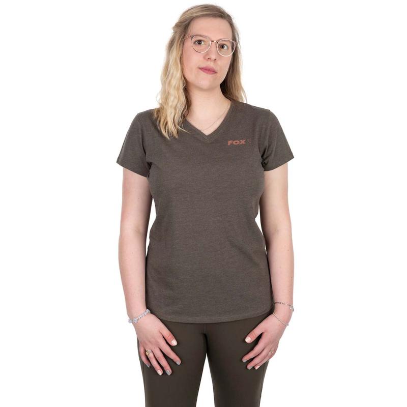 Fox WC V Neck T - M 12-14