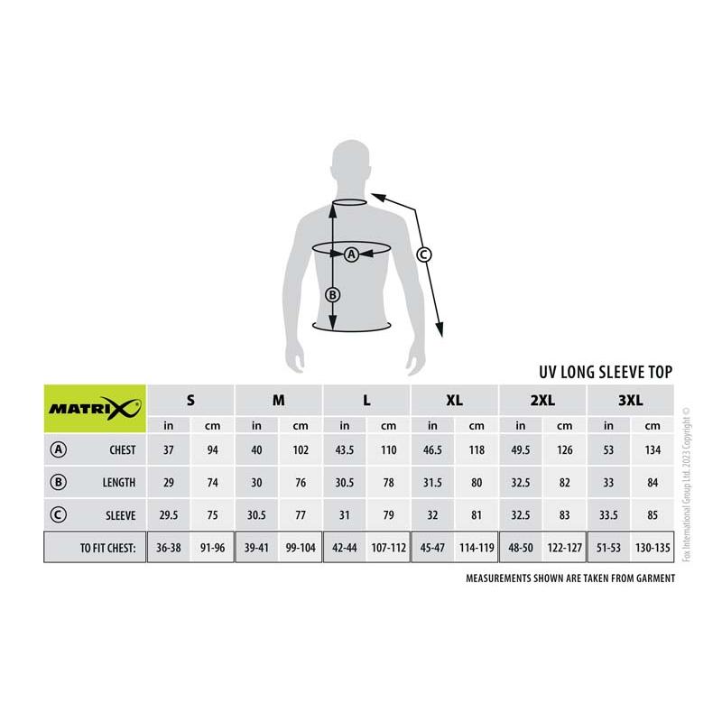 Matrix UV Protective Long Sleeve T-Shirt - XXXL