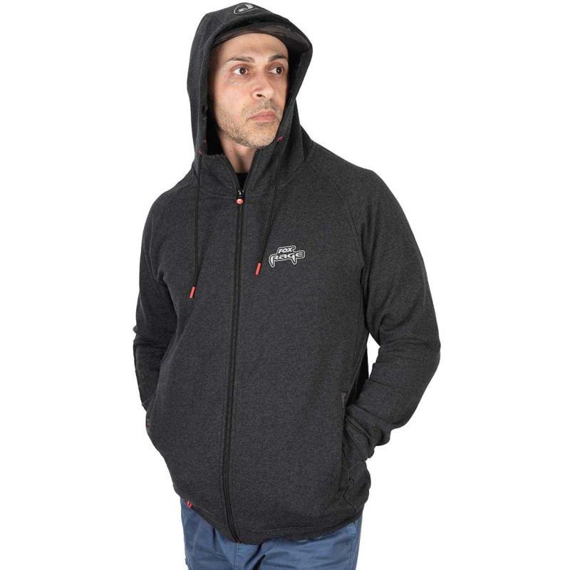 Fox Rage Voyager Hoody Dark Grey SMALL