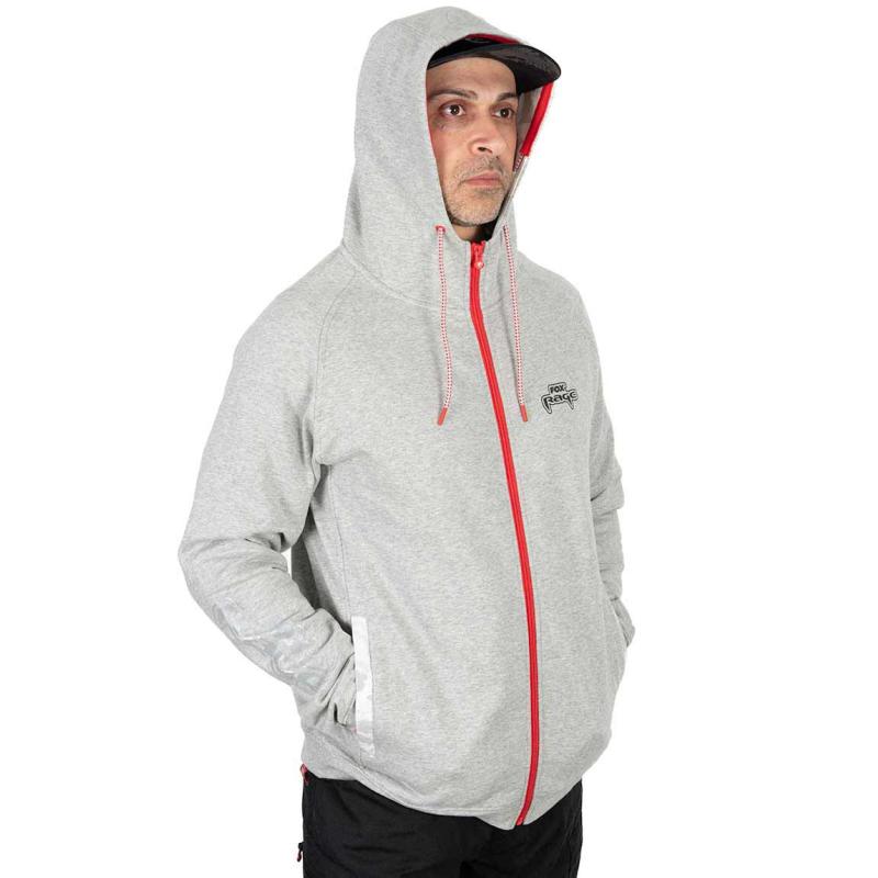 Fox Rage Voyager Hoody Light Grey MEDIUM