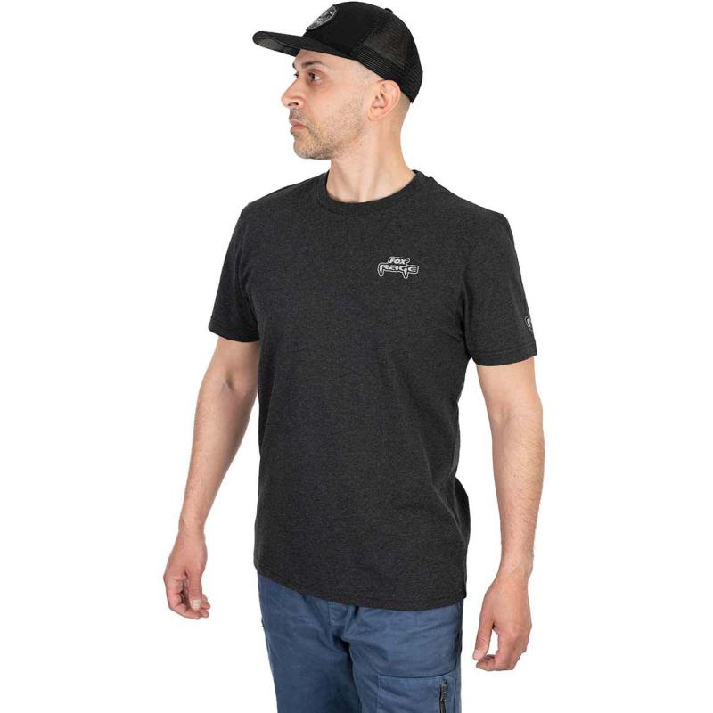 Fox Rage Voyager Tee DarK Grey LARGE