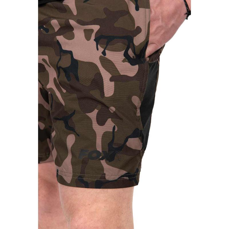 Fox Black / Camo LW Swim Shorts SMALL