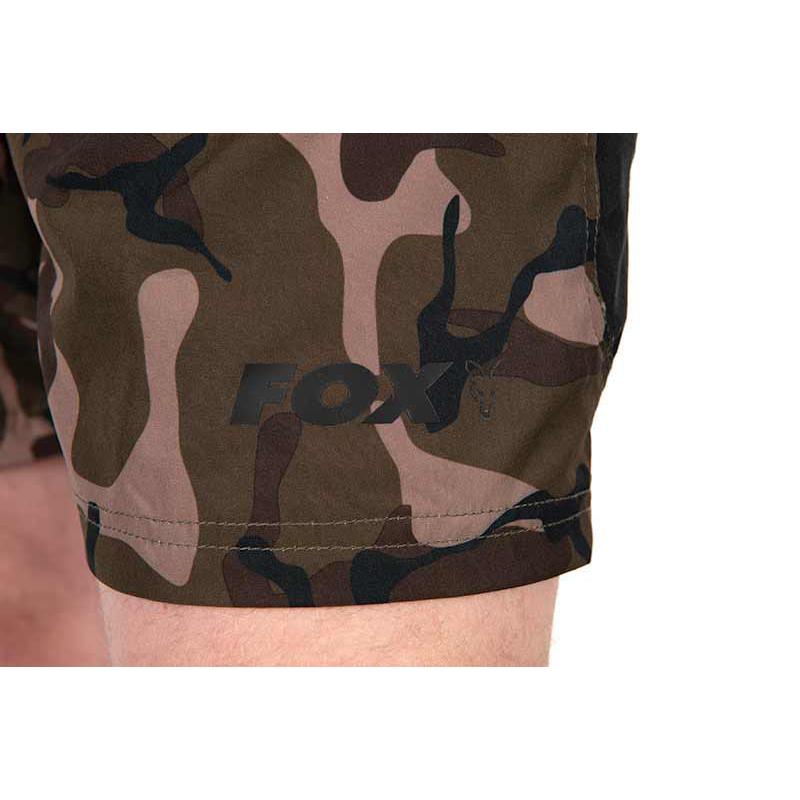 Fox Black / Camo LW Swim Shorts Large