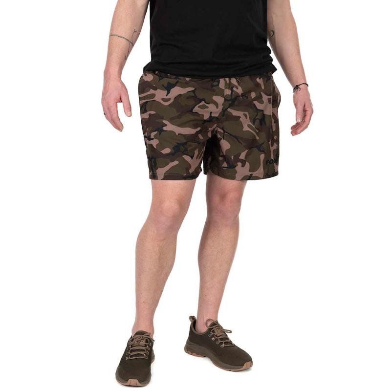 Fox Black / Camo LW Swim Shorts Large