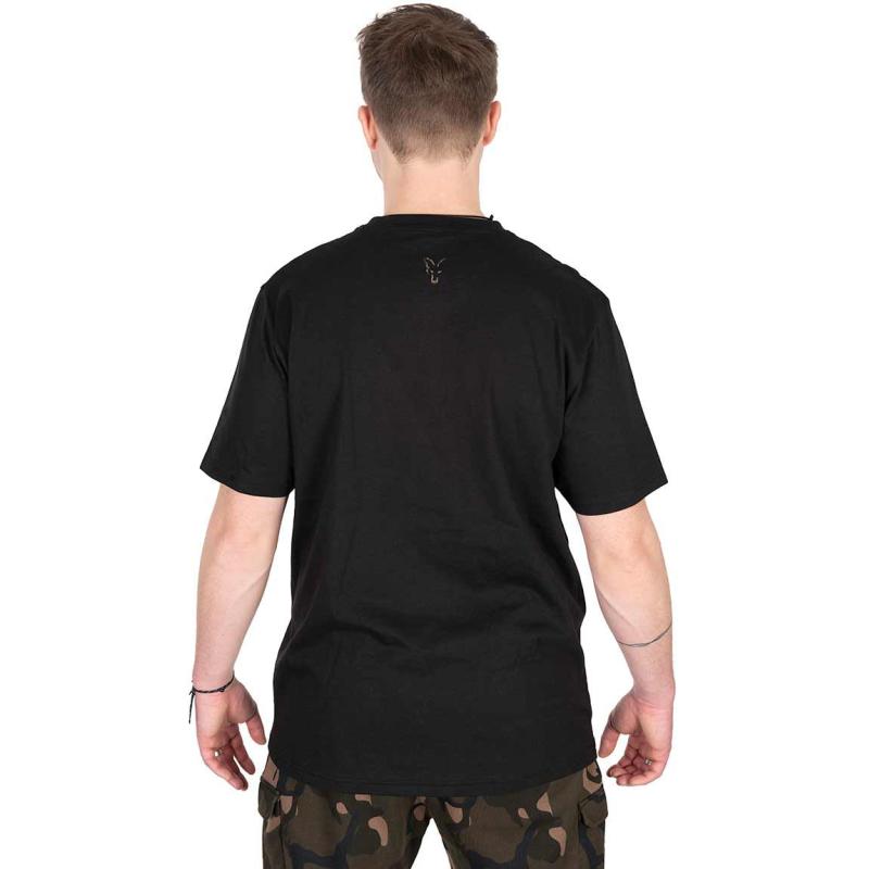 Fox Black / Camo Logo T SMALL