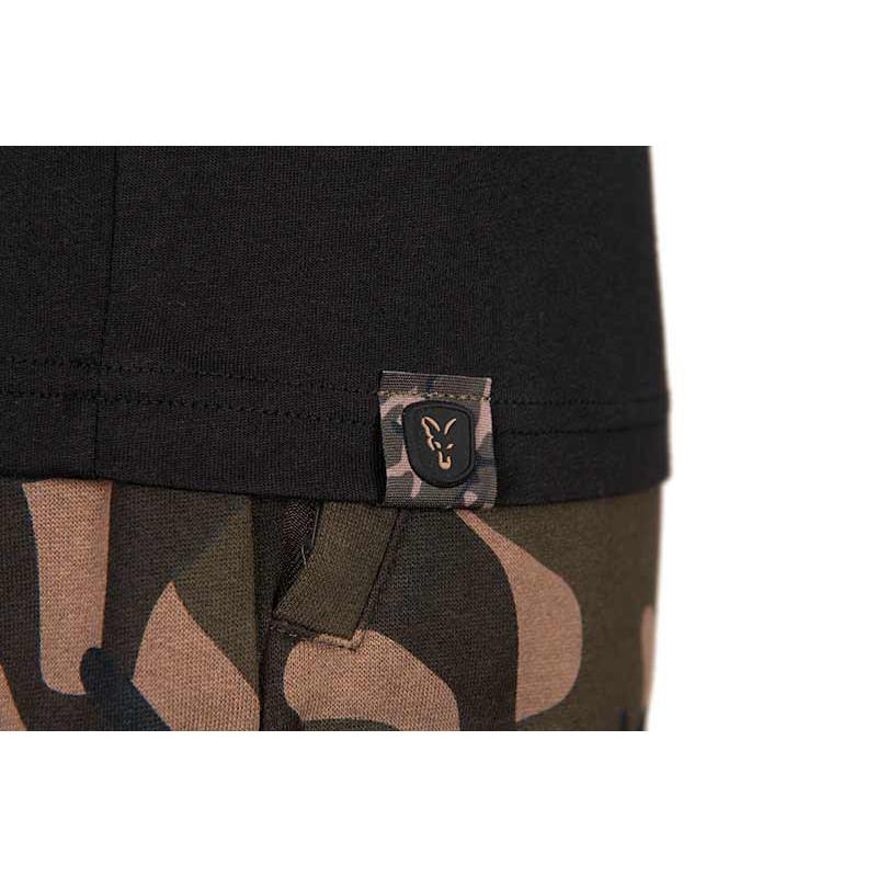 Fox Black / Camo Logo T SMALL