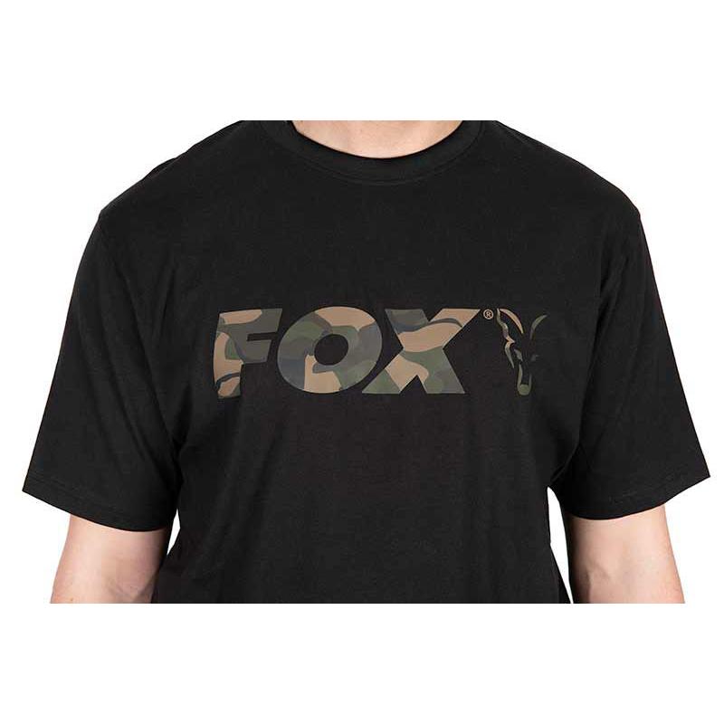 Fox Black / Camo Logo T SMALL