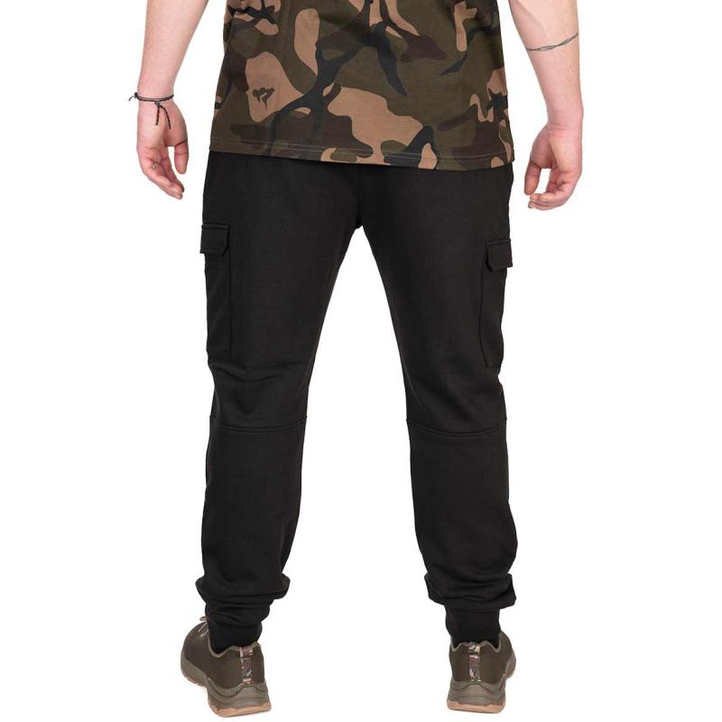 Fox LW Black / Camo Combat joggers LARGE