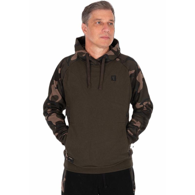 Fox Khaki / Camo pullover premium 310 hoodie - 3XL