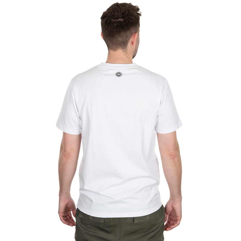 Matrix Hex Print T-Shirt White - S