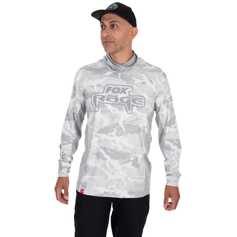 Fox Rage UV Hooded Light Cam Top XXL