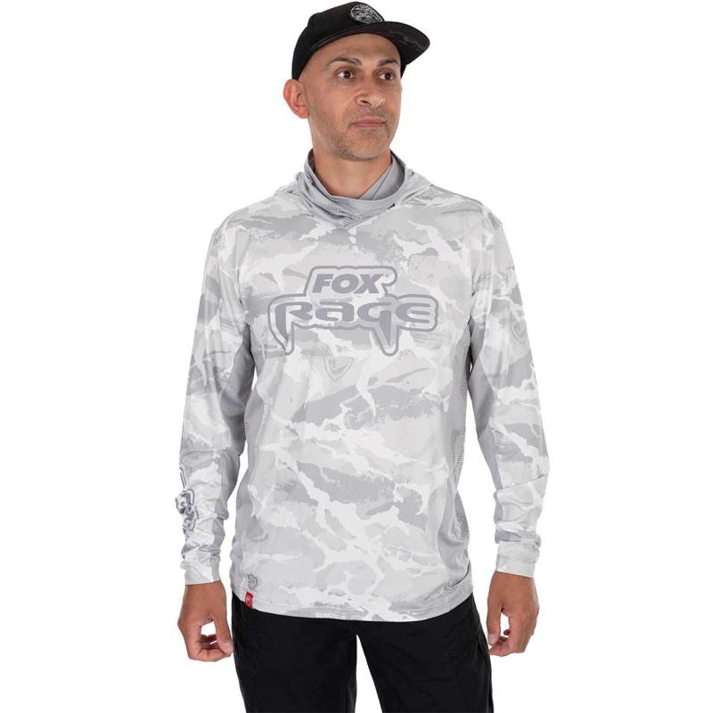 Fox Rage UV Hooded Light Cam Top XXXL