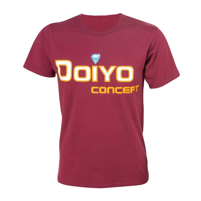 Doiyo T-Shirt Logo bordeaux Gr. S