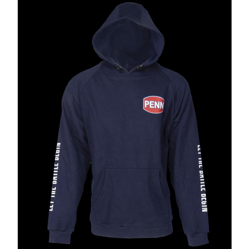 PENN Pro Hoodie L Marine Blue