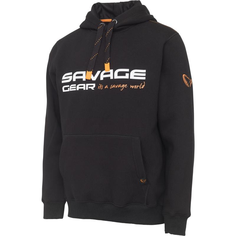 Savage Gear Cosmo Hoodie S Black Ink