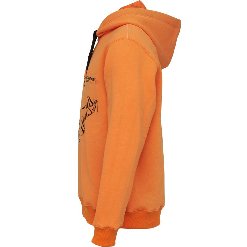 Savage Gear Mega Jaw Hoodie M Sun Orange