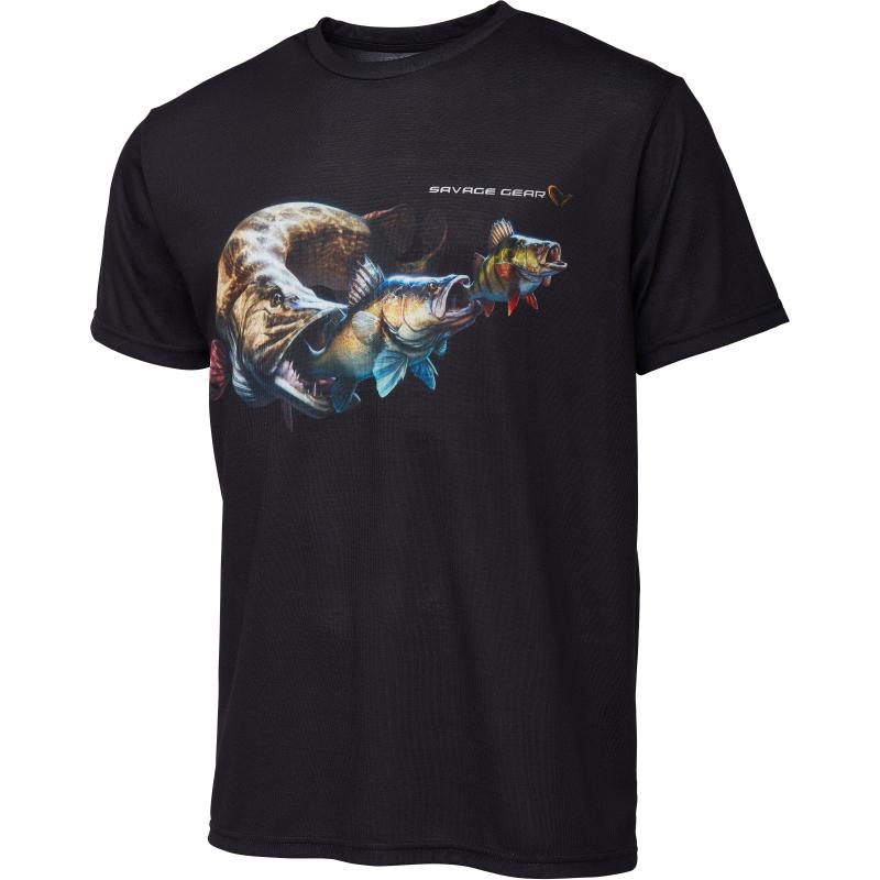 Savage Gear Cannibal Tee S Black