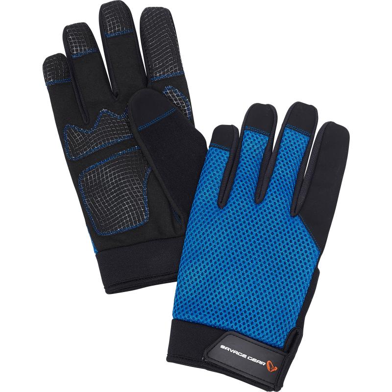 Savage Gear Aqua Mesh Glove L Sea Blue