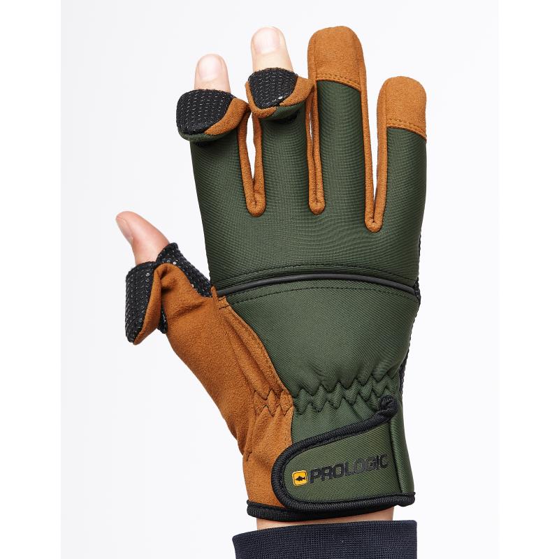 Prologic Neoprene Grip Glove L Green/Black