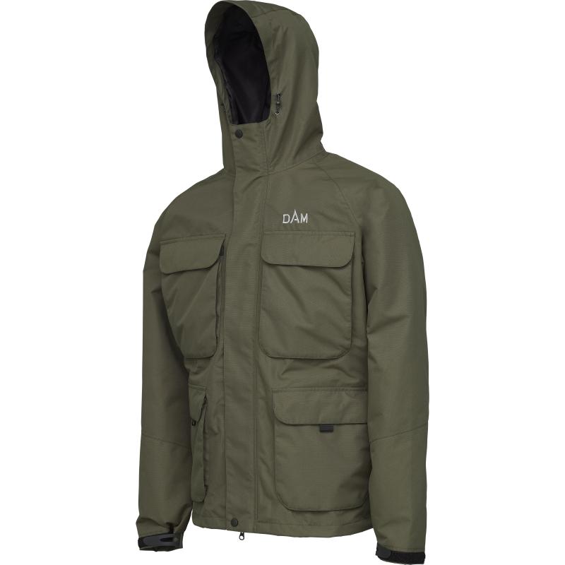 DAM Manitoba Fishing Jacket L Thyme Green