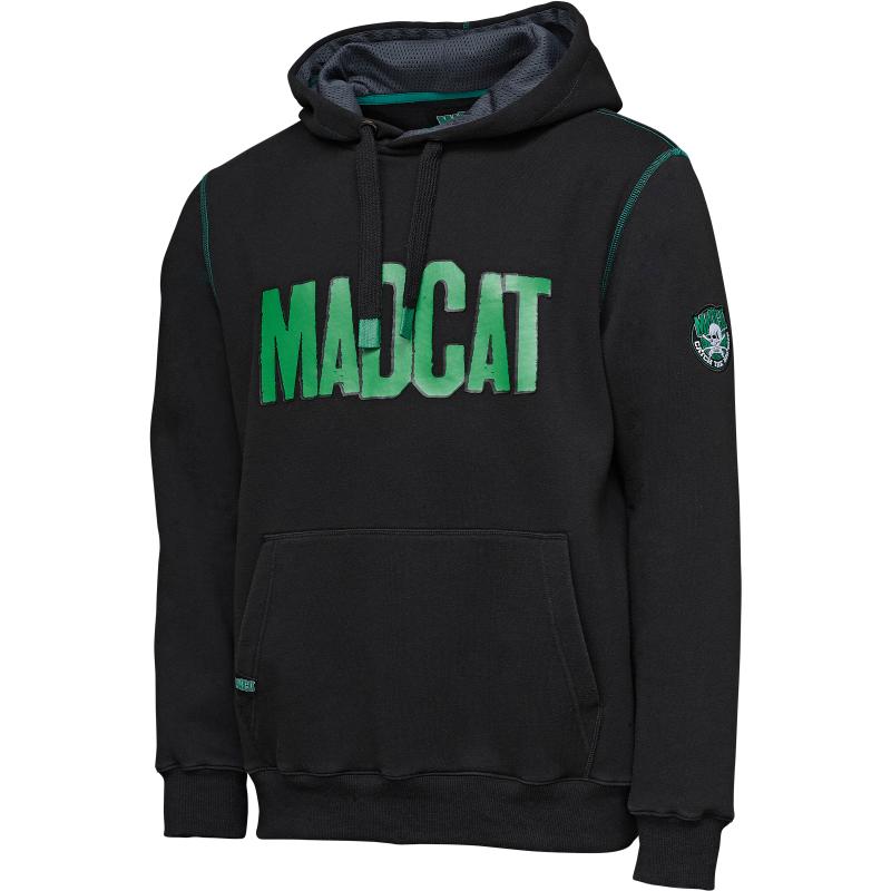 MADCAT Mega Logo Hoodie M Black Caviar