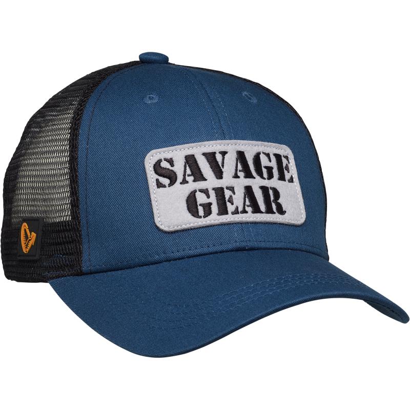 Savage Gear Logo Badge Cap One Size Teal Blue