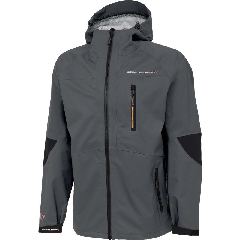 Savage Gear Sg8 Salvage Shell Jacket S Castlerock Grey/Black