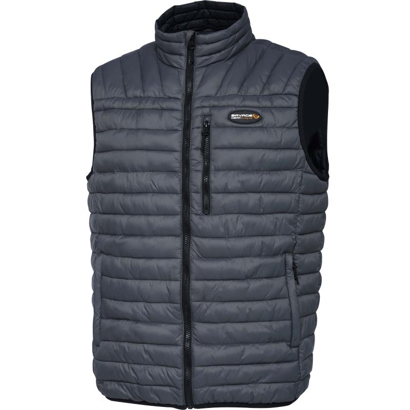 Savage Gear Ripple Quilt Vest S Castlerock Grey