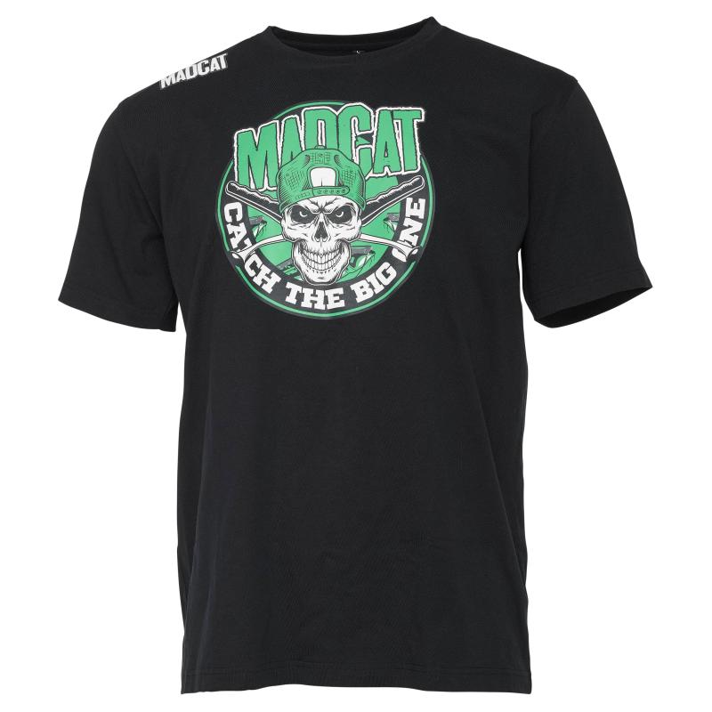 Madcat Skull Logo T-Shirt L Black