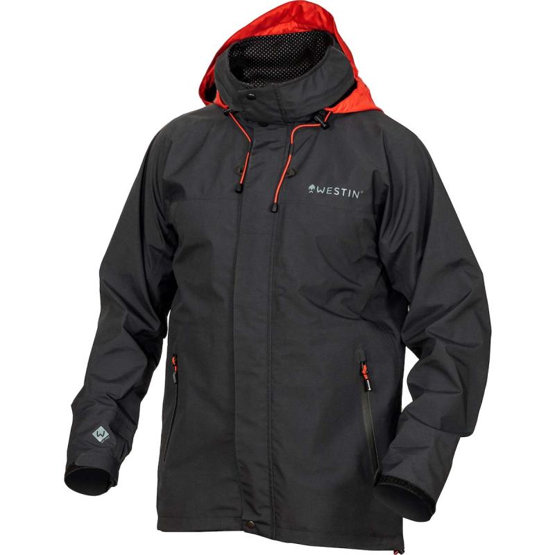 Westin W6 Rain Jacket M Steel Black