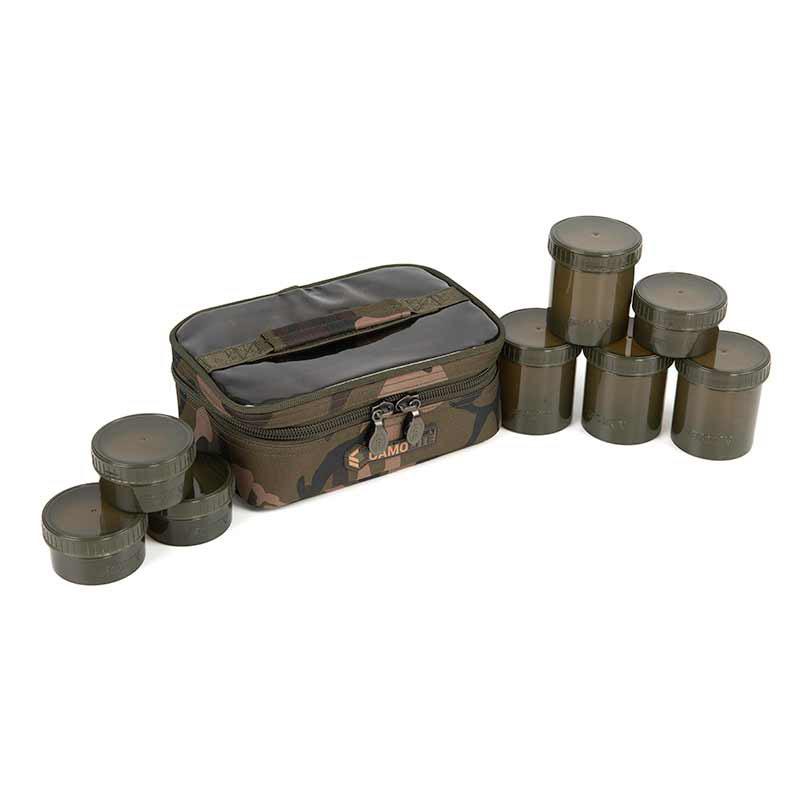 Fox Camolite 8 Pot Hookbait case