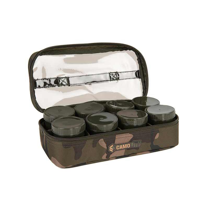 Fox Camolite 12 Pot Hookbait case