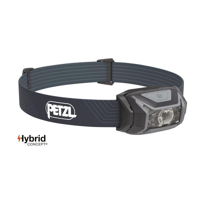 Petzl Actik Lampe Grau 450 Lumen