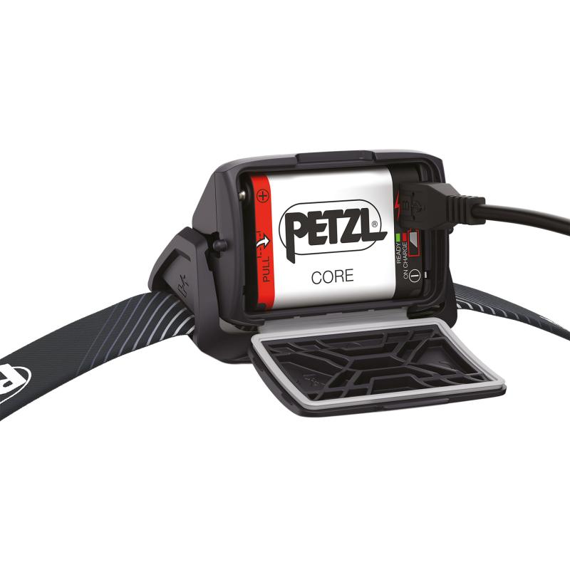 Petzl Actik Core Lampe Grau 550 Lumen