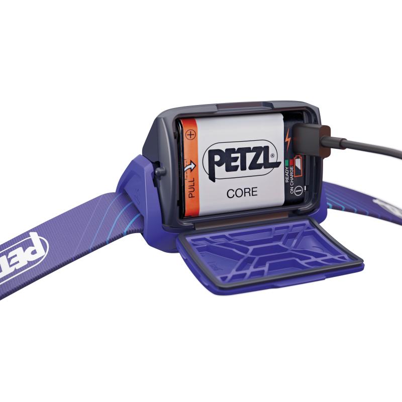 Petzl Tikka Core Lampe Blau 400 Lumen