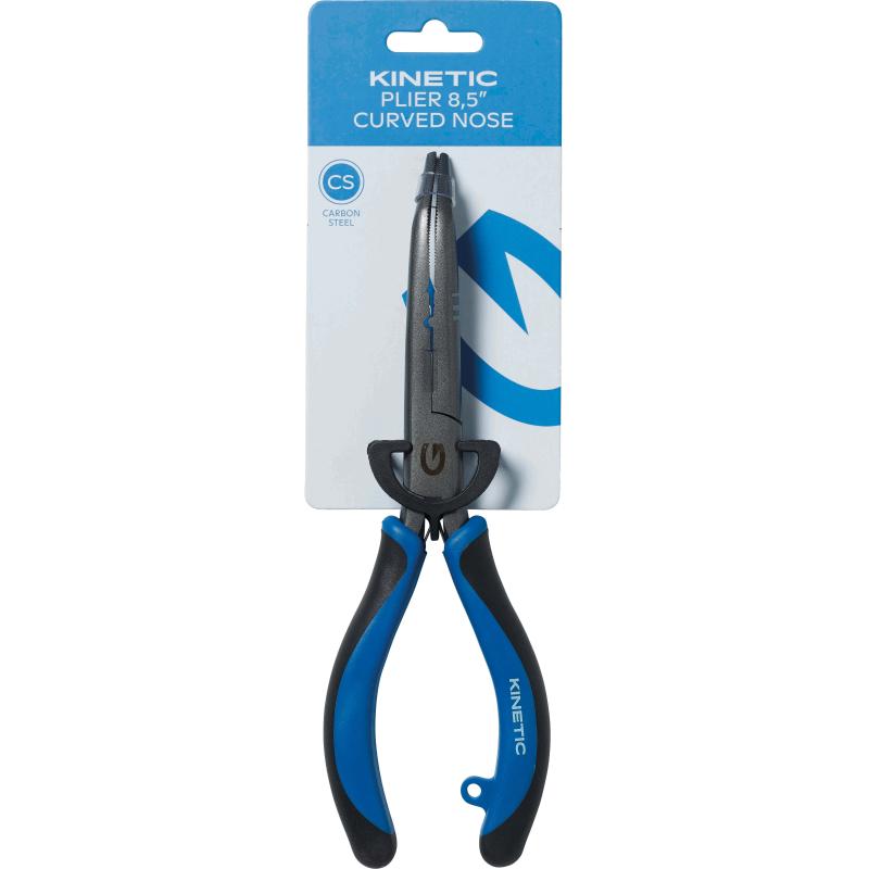 Kinetic CS Plier 8,5" Curved Nose Blue/Black