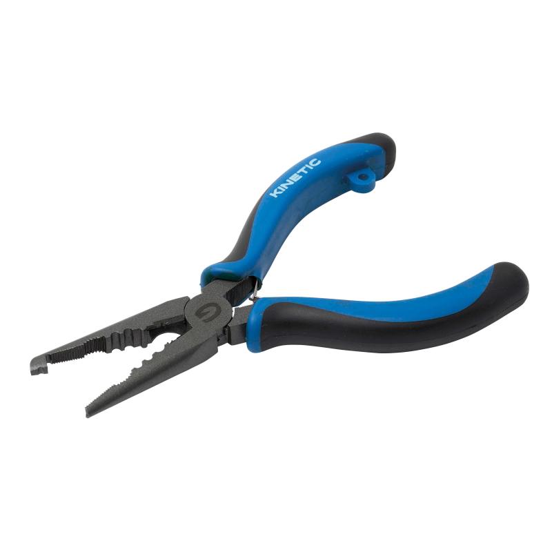 Kinetic CS Heavy Duty Splitring Plier 6,5" Curved Nose Blue/Black