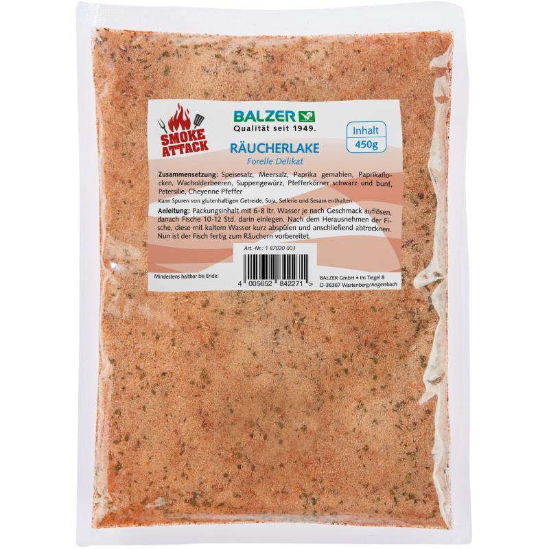 Balzer Forelle Delikat Räucherlake, 450g